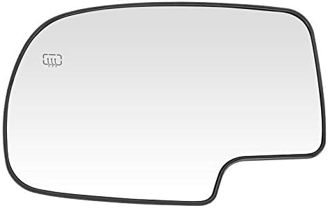 ECCPP Zrcalna stakla S grijačem Od strane vozača(LH) Promjena je pogodan za Chevy Nitrogen Suburban Silverado