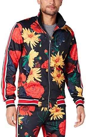 Razlog je Muška sportska jakna u cvijetu Panther MULTI S, Crne, Male