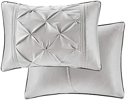 Set posteljine od umjetne svile Madison Park potrepština u torbi-Luksuzno всесезонное posteljina s бриллиантовыми