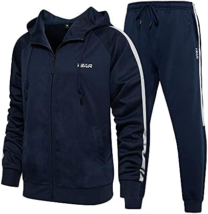 Muške casual sportski odijelo sa dugim rukavima zatvarač za jogging Sportska jakna i hlače