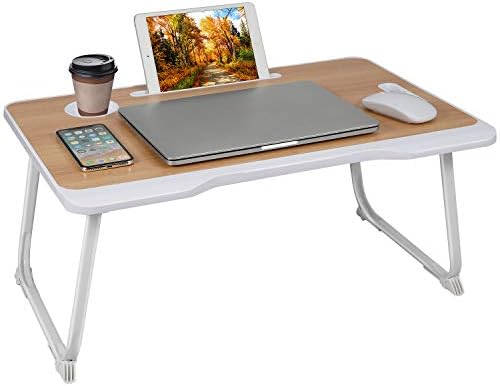 Stol-pladanj za laptop,Sklopivi Stalak za desktop sa подстаканником za kućni ured Jednostavan Stol za prijenosna