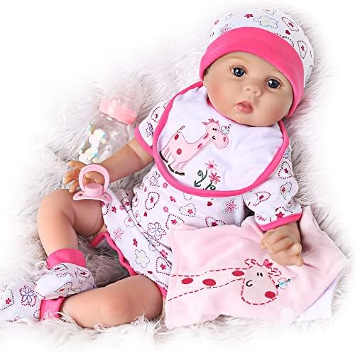 CHAREX Reborn Lutka-Beba Realno Novorođene 22 inča Realno Izgleda Realan Lutke za Djevojčice Lucy Nižeg Uzrasta