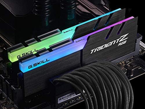 G. Skill Trident Z Serija RGB 16 GB (2 x 8 GB) 288-pinski SDRAM PC4-28800 DDR4 3600 CL18-22-22-42 1.35 V dual