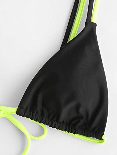 Ženske bikini kupaći kostimi s teksturom vezama ZAFUL, Bikini s trokutastim urezima, Odvažnost brazilski kupaći