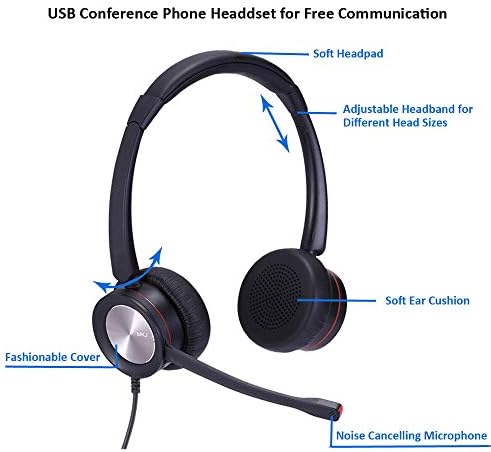 USB Slušalice s Mikrofonom s redukcijom šuma Računalne Slušalice s prepoznavanjem govora Rade s Kućnih RAČUNALA
