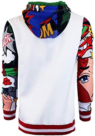 SCREENSHOT Muška Urbani hip - hop Majica sa kapuljačom od runo premium klase-Moderna pulover New York Ulične