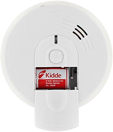 Alarm Kidde I4618AC Žični Detektor dima s pričuvna 9 i pištolju ormar s prednje preuzimanja | Model i4618, Bijela