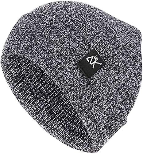 Zimske kape Klasične pletene tople kape-bini, Svakodnevni rebraste kapa-saonice za muškarce i žene, Toplo, elastična,