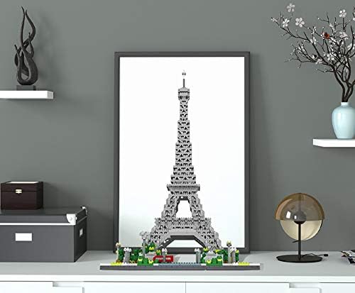 Skup Микроблоков dOvOb Arhitekture Eiffelov toranj, 3369 Komada Mini-Cigle 3D Igračka slagalica, Dar za djecu