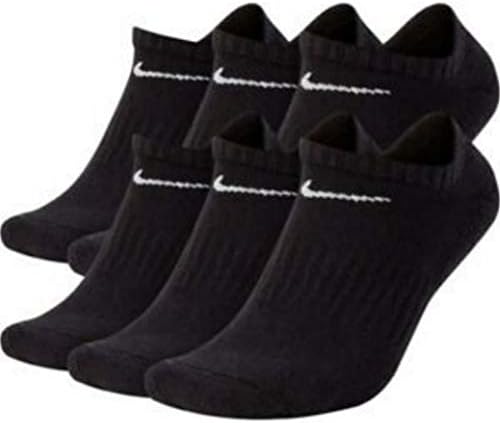 Trening čarape NIKE za svakodnevni rad (6 parova) (L (muške 8-12 / ženske 10-13), Bez izlaganja (Low cut-out)