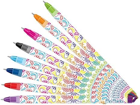 Azor Pin Point Greks - Set od 8 Boja olovke s preciznim točke vanjskog dizajna 0,7 mm za raspored. Otvor za držač žice, lanci, Međuspremnika ili ploha različitih boja