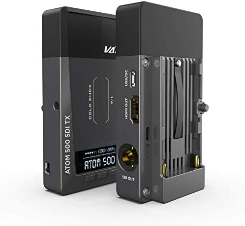 Vaxis Atom 500 Bežična verzija HDMI SDI Sustav Prijenosa 1080P video 300 Metara Predajnik i prijemnik slike 5G za univerzalnih stabilizatori slr fotoaparata