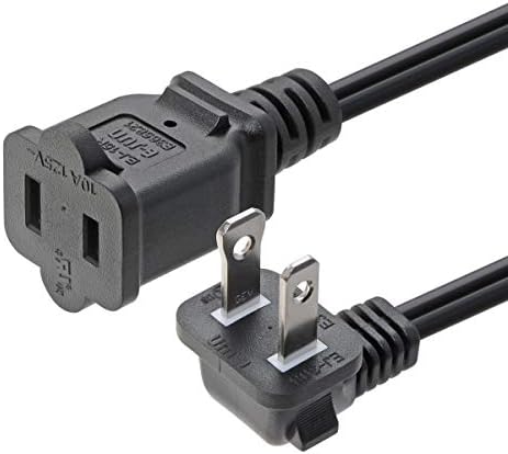 Pravokutni Polarized Produžni kabel US 2-Pinski Konektor za Muškarce i Žene, Produžni Kabel za utičnice, ac
