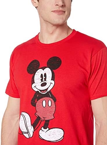 T-shirt Disney za muškarce u prirodnoj veličini s Mickey Mouse u tužne bojama