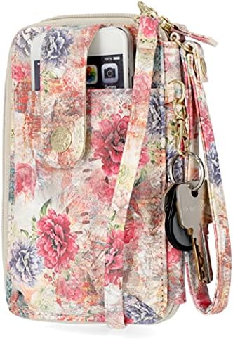 MUNDI Jacqui Веганская koža RFID Ženski novčanik preko ramena za mobilni telefon, držač za novčanik