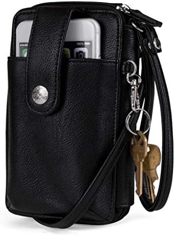 MUNDI Jacqui Веганская koža RFID Ženski novčanik preko ramena za mobilni telefon, držač za novčanik