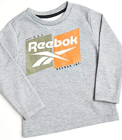 Set za jogging za dječake Reebok - Komplet sportske odjeće od runo od 3 dijela (Veličina: 12 M-7)