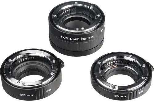 Izbor Automatskih удлинительных cijevi Kenko DG (Cijevi 12, 20 i 36 mm) za Digitalne i filmskih Kamera Nikon