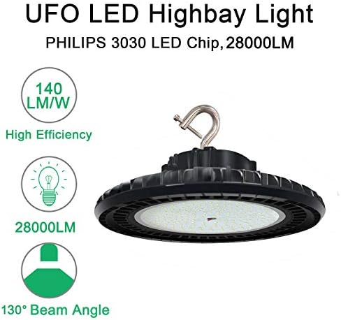 Lampa zaljeva LED 480В 200V visok svjetlo, osvjetljenje zaljeva NLO 5000К visoke IP65 1-10B затемняемое Prolio