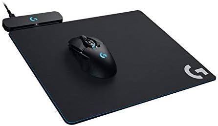 Podloga za miša LogitechG PowerPlay s bežičnog punjenja kompatibilan s igrom miševima G Pro/ G903/ G703/ G502 brzine svjetlosti - Crna