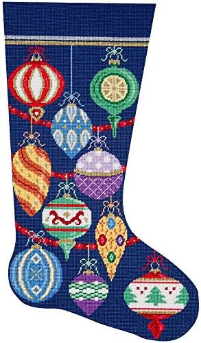 Set za čarapa za ručni rad Alice Peterson Home Creations Smještaj izdanje - Elegantan Ukras - Veliki, Luksuzni Veličina