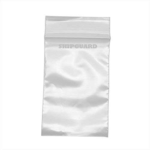 ShipGuard 500 Broj Закрываемых plastične vrećice sa zip, 2 na 3 cm, 50 mm, 100 mm, Prozirna