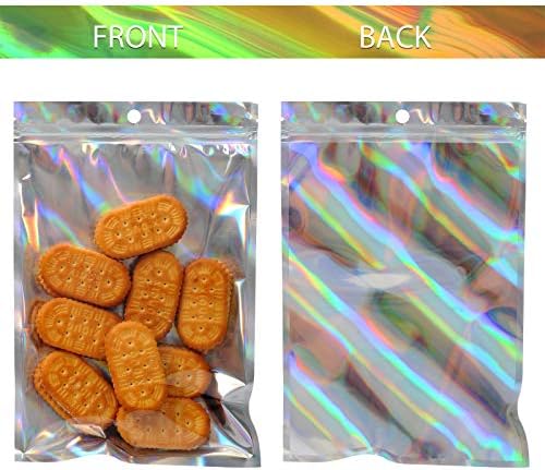 holografska paketa sa 100 упаковками, otporni na miris, Smanjuje pakiranje paketa od mylar, ukrasne vrećice