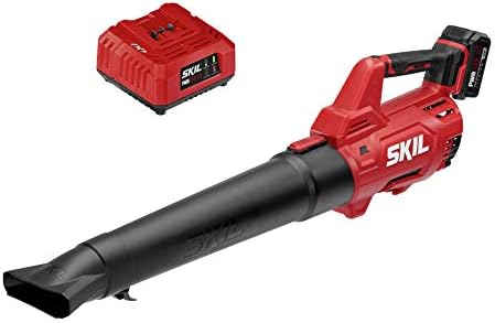SKIL BL4714B-10 PWR CORE 20 Brushless 400 CFM Kit za puhač Lišća, uključuje bateriju 4,0 Ah i punjač