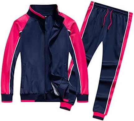 Ženski sportski odijelo FHQueen, komplet od 2 predmeta, sportski Casual odijelo sa dugim rukavima, Komplet trenirke