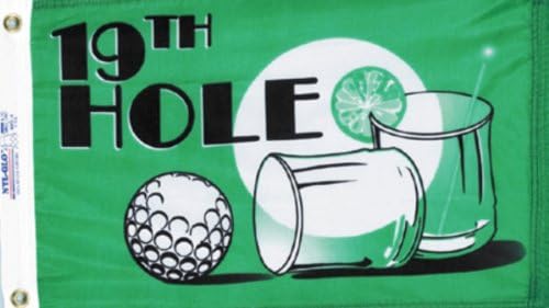 Annin Flagmakers 253160WE Zastava za Golf sa 19 rupa, Vodootporan najlon, 12 x 18 inča