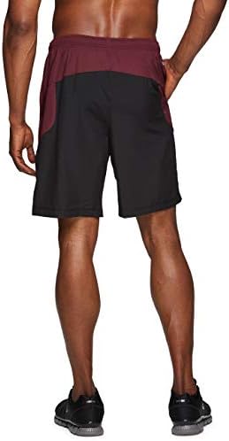RBX Aktivni muški 9-inčni Uređaji tkani Sportske Sportske kratke hlače za košarku na unutarnji šav s džepovima