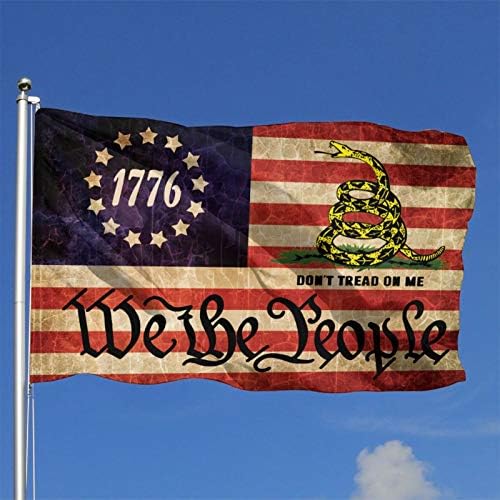 HUIHUANGm Mi, Ljudi, Ne Наступаем Na Mene Betsy Ross 1776 Гадсден američke Zastave Zastave Zastave Zastave Vrt
