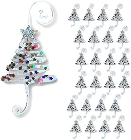 Kuke za božićne dekoracije BANBERRY DESIGNS - Set od 24 Čudan Vješalice za dekoracije Božićnog drvca - Ukrašen