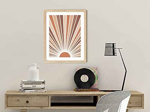 Kuća i nijanse Boho Art Print Dekor Solarnih zidova - Tisak na Sunce Boho Art Dekor | Boho Plakat i Print Dekor