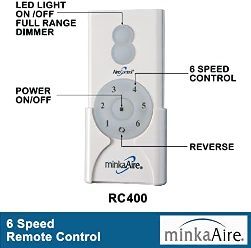 Minka-Aire F787-CL Jednostavan 52-inčni vanjski stropni ventilator sa 3 lopatice s motorom istosmjerne struje