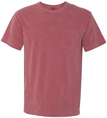Udobnost Boje Muška Za odrasle kratkih rukava Džep t-shirt, Stil 6030