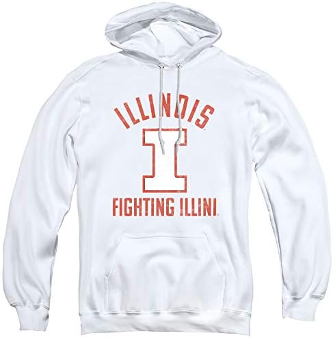 Sveučilište Illinois Službeni Logo Uiuc Muška Majica Za odrasle osobe s kapuljačom