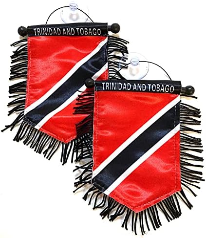 Trinidad i Tobago mali zastava automobila za glavni zid, vrata, prozor zastava dodatna oprema uređenje viseći