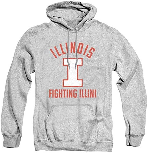 Sveučilište Illinois Službeni Logo Uiuc Muška Majica Za odrasle osobe s kapuljačom