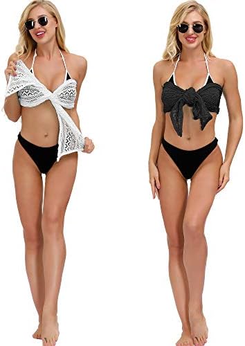 Сатинированный ženski Sarong Парео Zamotajte Beach odjeću, kupaći Kostim Čipka Ljetno Bikini Pokriće