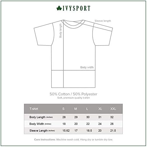 T-shirt Ivysport kratkih rukava, Хлопковая Poli-mix, Unisex, Logo Heritage, Siva