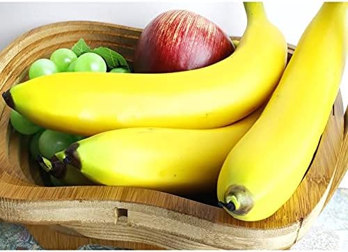 Skup Juvale od 6 Pojedinačnih Lažnih Voća Banana - Umjetni Voćni Plastične Banane za mrtve prirode, Uređenje
