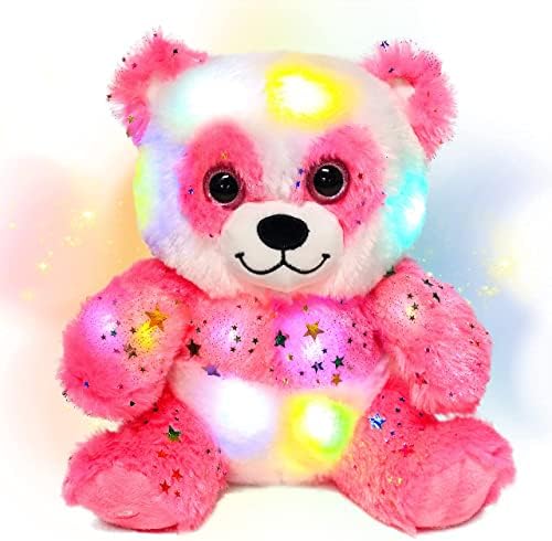 Hopearl LED Plišani Panda Ultra Mekana Medvjed Soft životinja Fleksibilne Noćne svjetiljke Svijetle u Mraku