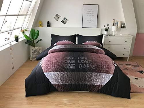 Američki Fantastičan Dizajn Ragbi u nogometu,Komplet posteljinu za spavaće sobe za dječaka s наволочками na