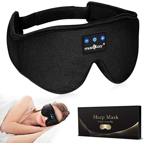 MUSICOZY Slušalice za spavanje Bluetooth Оголовье Spavaće Slušalice Maska za spavanje, Bežični Maska za spavanje
