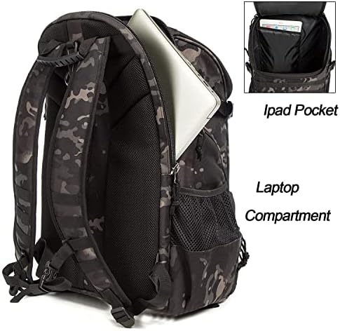 Putni ruksak s uredom za laptop, torba Sport na otvorenom, Dodatni ošišan džep za donje rublje/cipele, Školski poslovni paket Fakultet