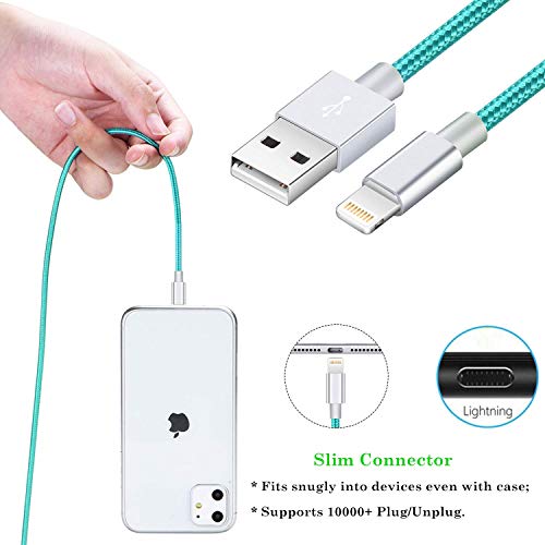 Punjač za iPhone 10 metara 3 Pak. Certificirani MFi Dugačak kabel Munje od najlona оплеткой USB kabel za punjenje/sinkronizaciju