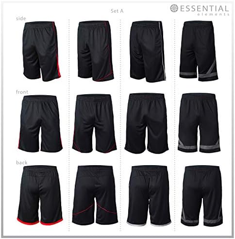 Sportske kratke hlače za muškarce - 4 Kom Muška Sportska odjeća Быстросохнущие Košarkaške kratke hlacice - Trening,