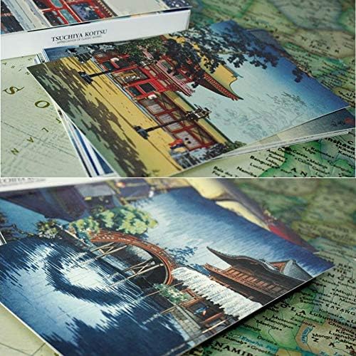 Prekrasne umjetničke razglednice set od 30 poštanskih razglednica Цутия Коицу s različitih pakiranja Poznati
