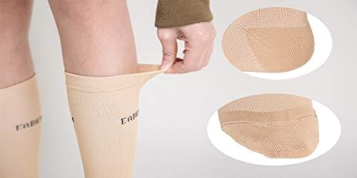 6 Pari ženskih ocjenjuju kompresije брючных čarapa 8-15 mm hg. žlice.